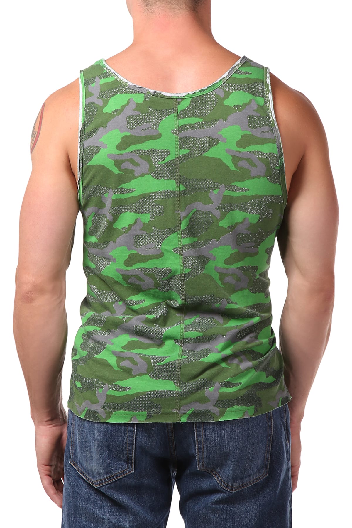 Datch Green Camo Tank Top