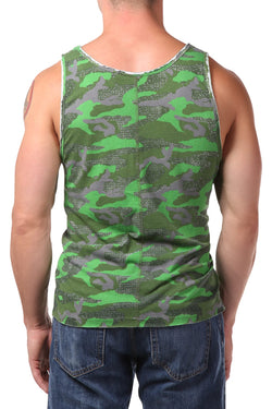 Datch Green Camo Tank Top thumbnail 2