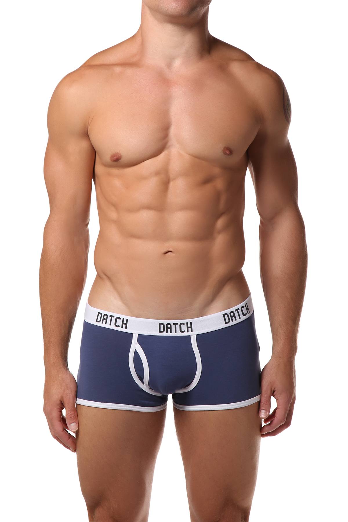 Datch Blue Contrast Boxer Trunk