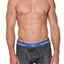 Umbro Charcoal/Black Performance Boxer Brief