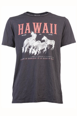 Rxmance Unisex Black Hawaii Crew Tee thumbnail 1
