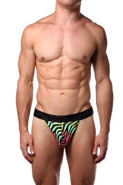 Candyman Neon Zebra Bikini Brief thumbnail 1