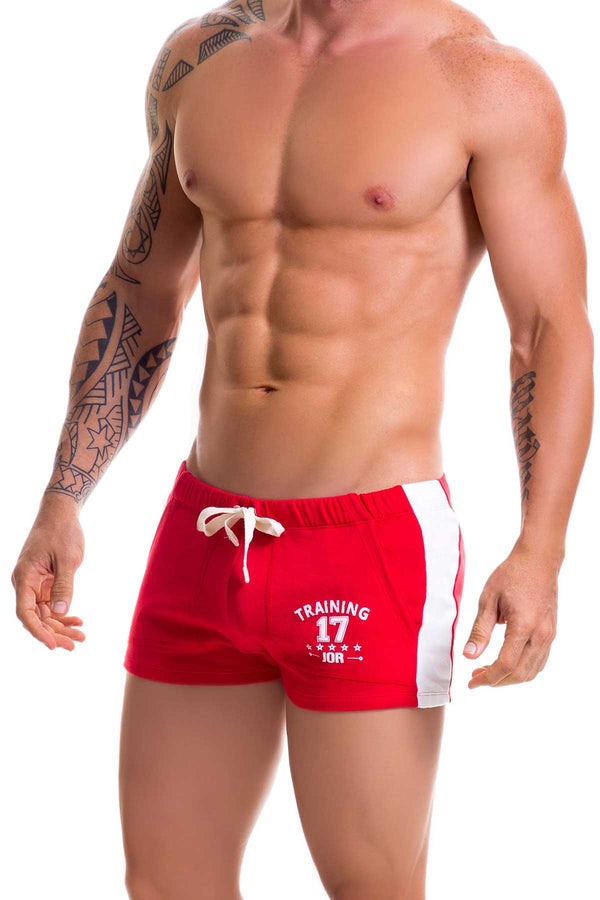 Jor Red Warrior Athletic Mini-Short
