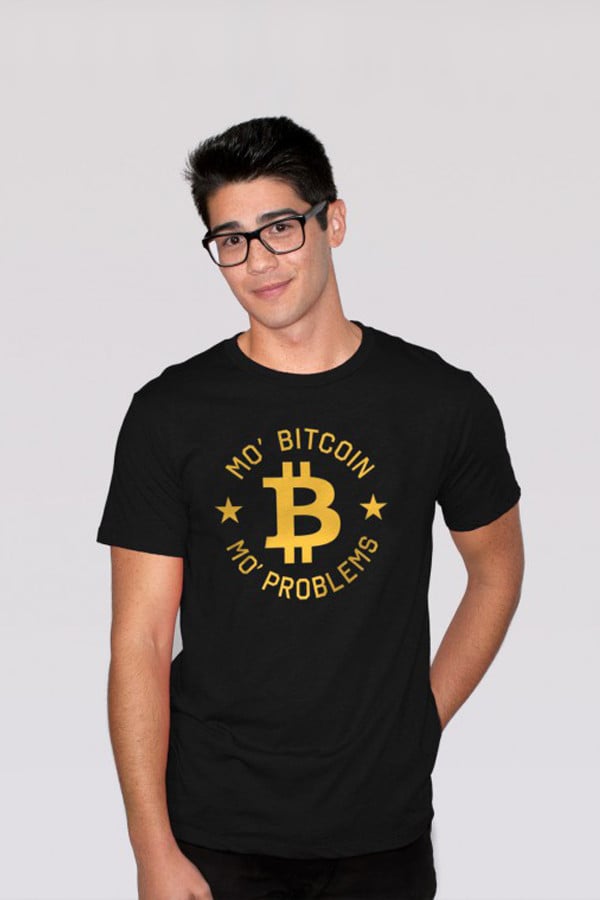 Headline Black Mo' Bitcoin Tee