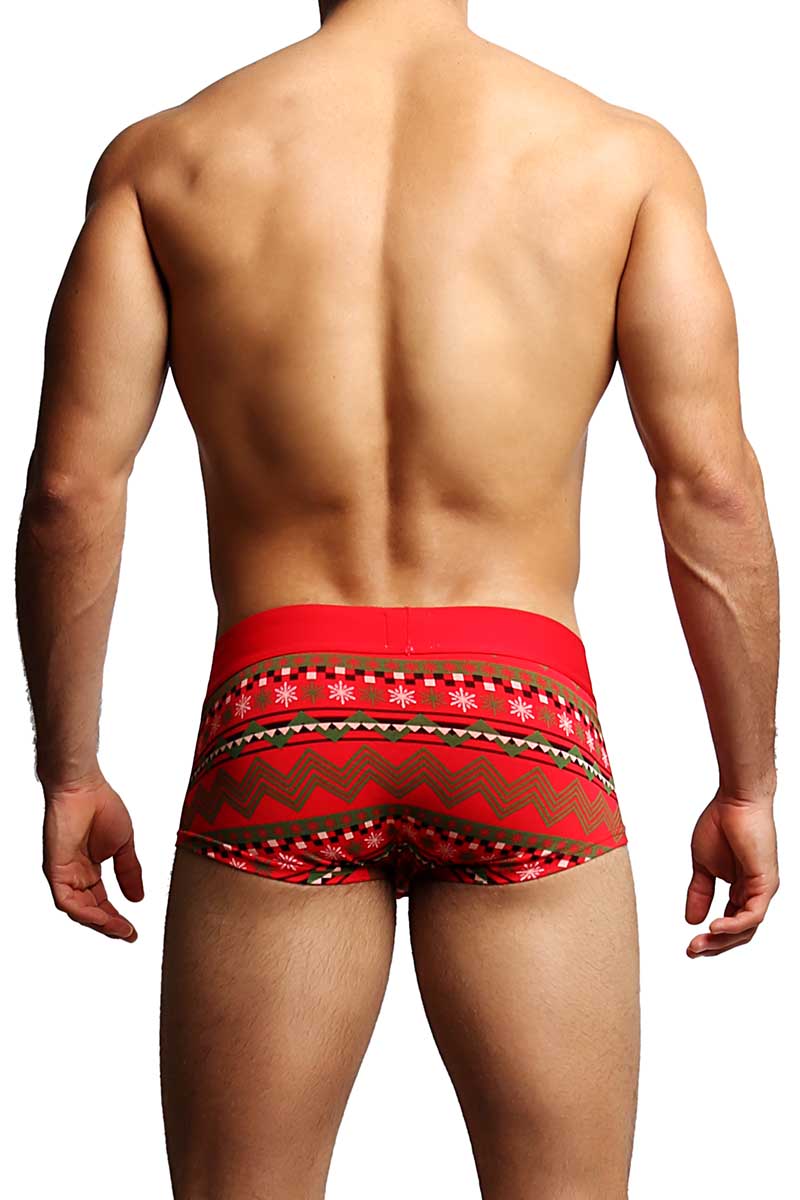 Discover Christmas Print Trunk & Sock Set