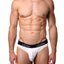 Activeman White Cotton Brief
