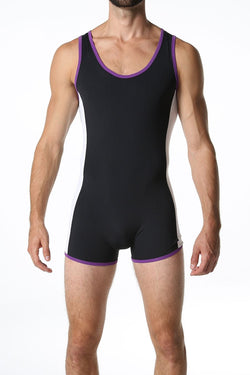CheapUndies Purple Sport Singlet thumbnail 4