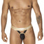 PPU Black & Gold Looped Pouch Jackstrap