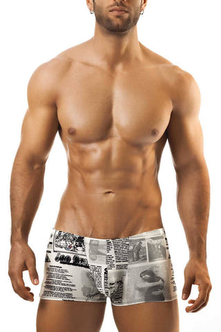 Joe Snyder Newsprint Boxer