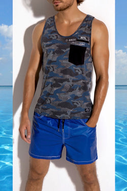 Datch Blue Camo Tank Top thumbnail 2