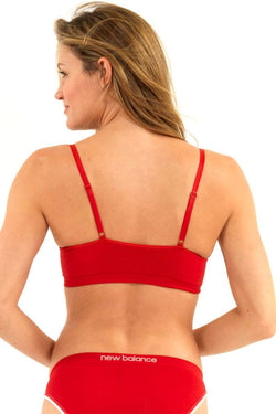 New Balance Red Seamless T-Shirt Bra thumbnail 2