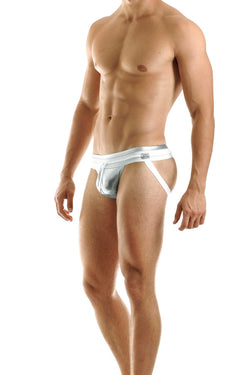 Modus Vivendi Silver Metallic Jockstrap thumbnail 1