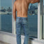 P.O.V. Light Blue Multi-Pocket Jean