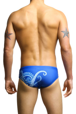Vanwolff Blue Octopus Swim Brief thumbnail 3