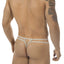 PPÜ Gray Contrast Keyhole Thong