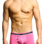 James Tudor Pink & White Retro Boxer