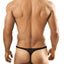 Joe Snyder Black Lace Tanga Thong