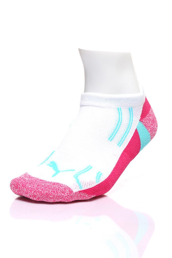 Puma White Pastel Low-Cut 3-Pack Socks