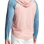 Filthy Etiquette Peach Henderson Henley Hoodie