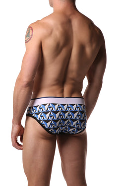 Jam Blue Geometric Brief thumbnail 3