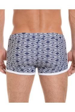 2(X)IST Estate Blue Geo Jogger Swim Trunk thumbnail 2