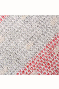 Skinny Tie Madness Pink & White Duff-Miving Tie thumbnail 2