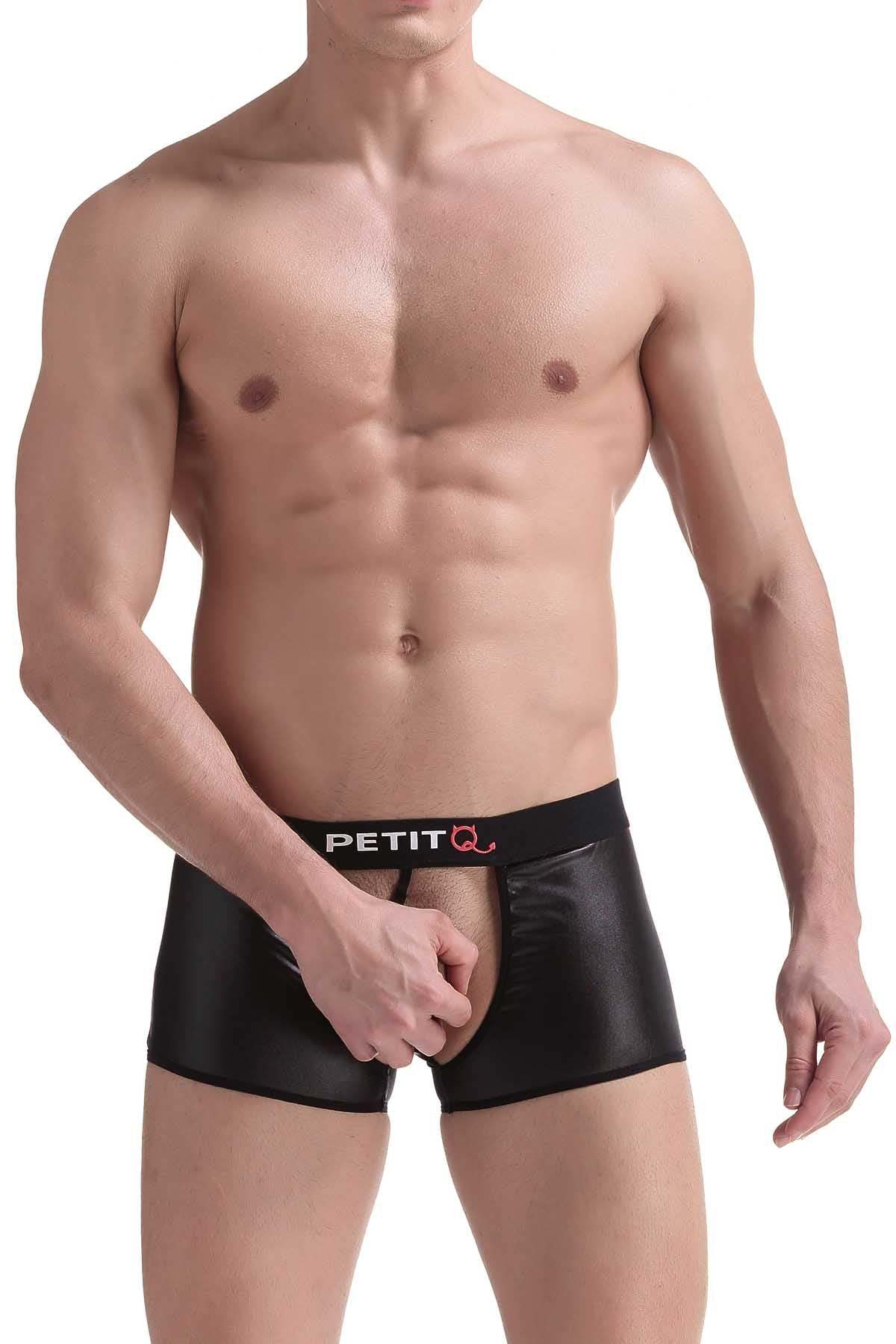 PetitQ Black C-Ring Boxer Brief
