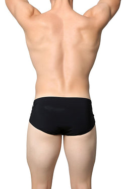 C-IN2 Black Cabana Super Bi-Flex Brazilian Swim Brief thumbnail 2