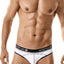 WildmanT White Stitched Short Brief