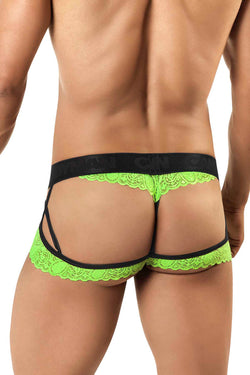 Candyman Green Lace Jock Thong thumbnail 3