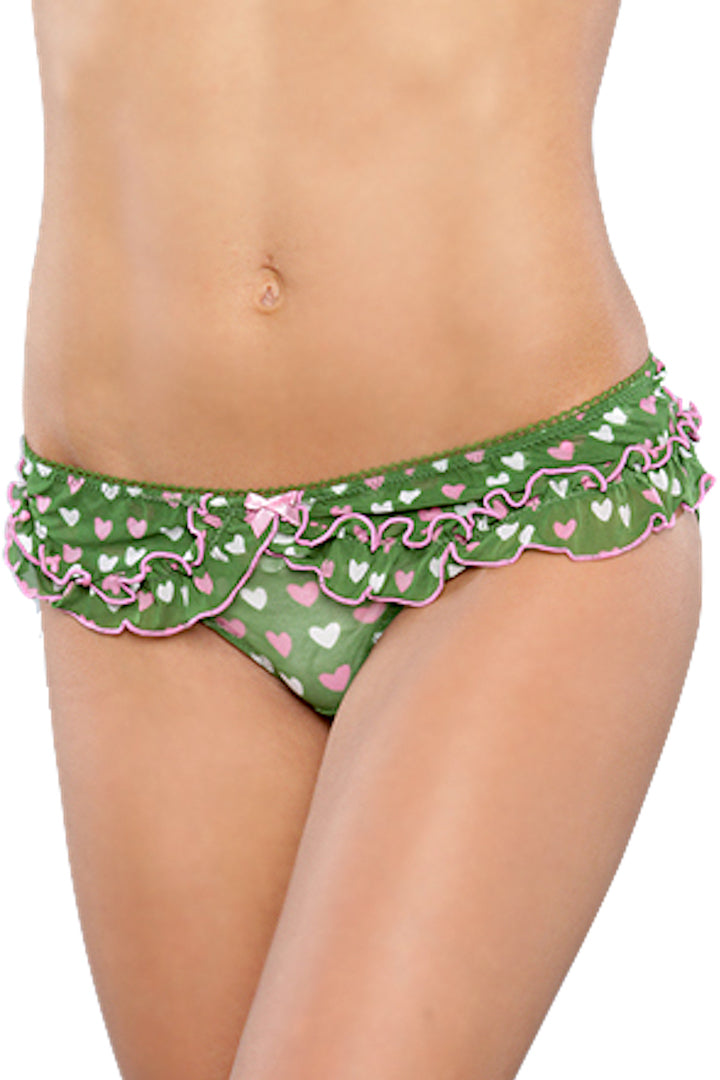 Spreegirl Green Heart Of Gold Panty