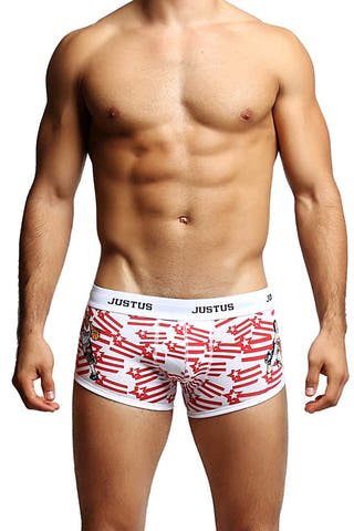 Justus Boyz White Basketball Trunk