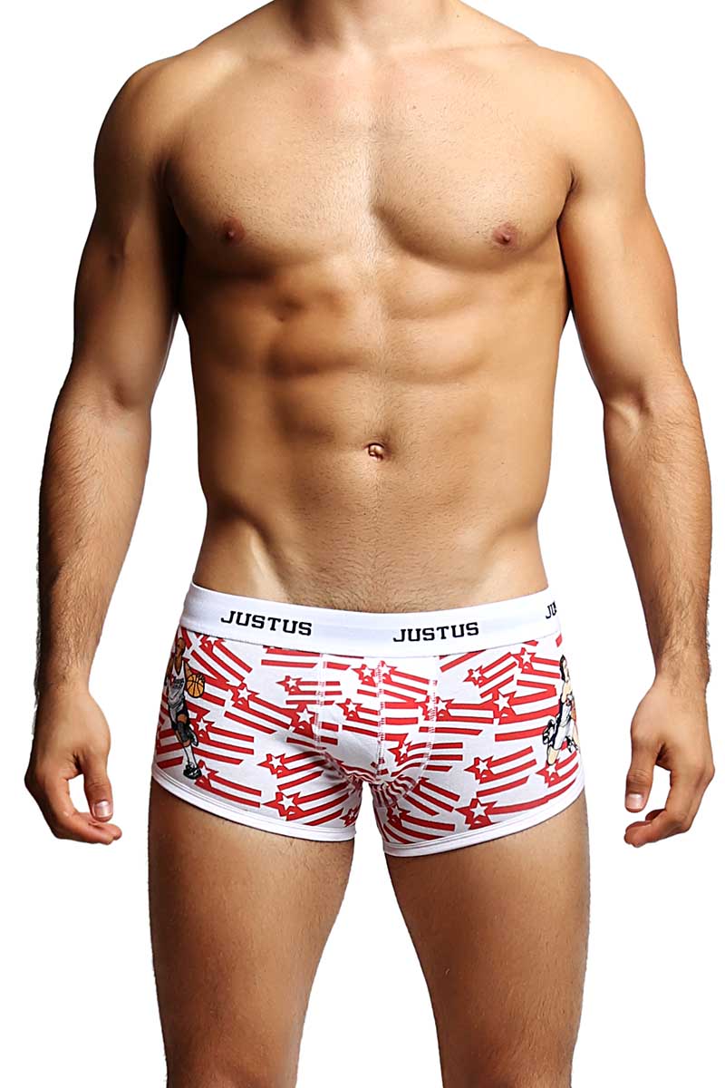Justus Boyz White Basketball Trunk