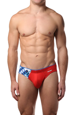 2(X)IST Flame Scarlette Intersect Sliq Brief thumbnail 1