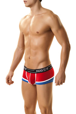 Manview Red & Blue City Boy Boxer thumbnail 2