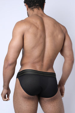 cellBlock 13 Army Linebacker Mesh Brief thumbnail 3