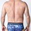 cellBlock 13 Blue Ajax Camo Mesh Brief