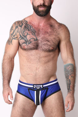 cellBlock 13 Blue All Access Zipper Brief w/ Detachable Pouch thumbnail 1