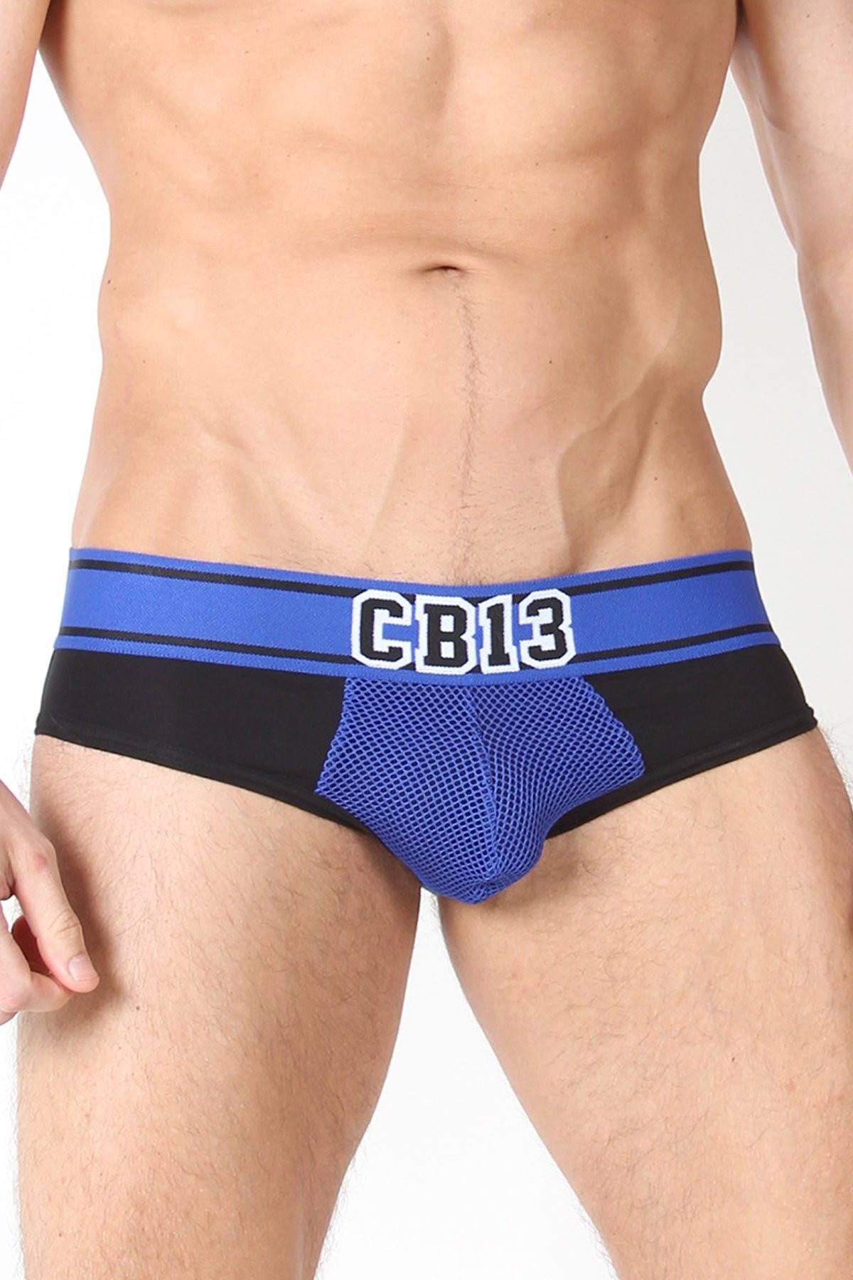 cellBlock 13 Blue Halfback Low Rise Brief