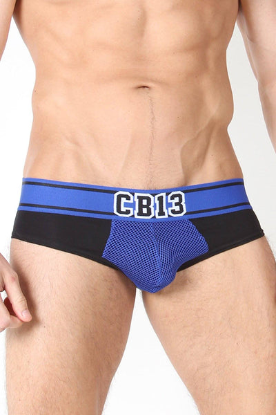 cellBlock 13 Blue Halfback Low Rise Brief