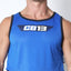 cellBlock 13 Blue Marathon Cutoff Tank Top