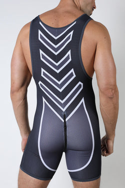 cellBlock 13 Grey Kennel Club Spitfire Zipper Singlet thumbnail 3