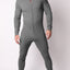 cellBlock 13 Grey Snap Up Union Suit