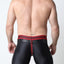 cellBlock 13 Red Gauntlet Zipper Short