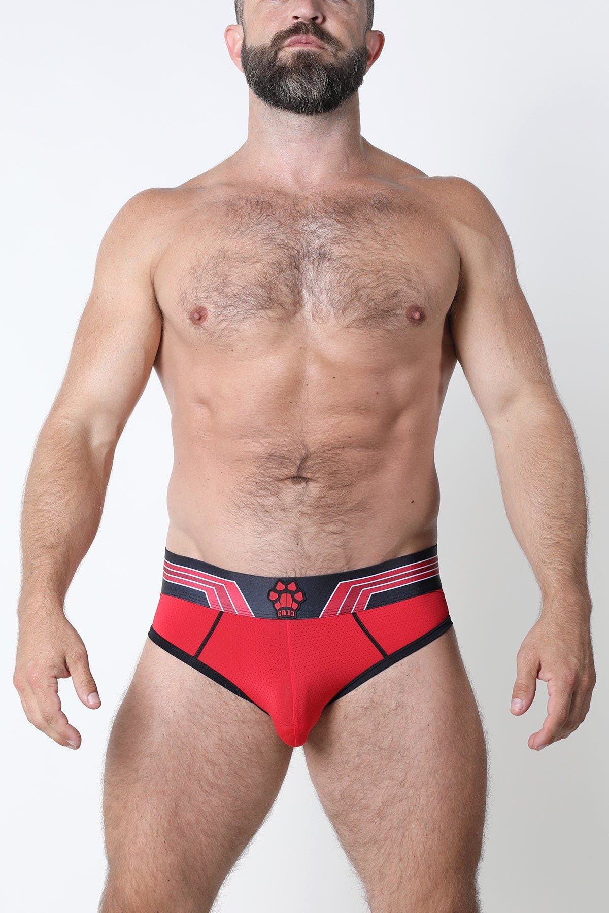 cellBlock 13 Red Kennel Club Bandit Jock Brief