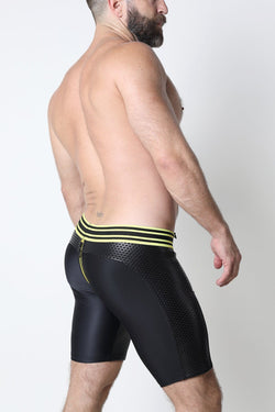 cellBlock 13 Yellow Gauntlet Zipper Short thumbnail 2