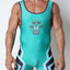 cellBlock13 Green Kennel Club Bandit Zipper Singlet