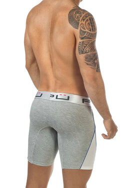 PPÜ Grey/White-Mesh Boxer Brief thumbnail 2