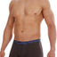 2-Pack Papi Blue & Black Performance Mesh Brazilian Trunks