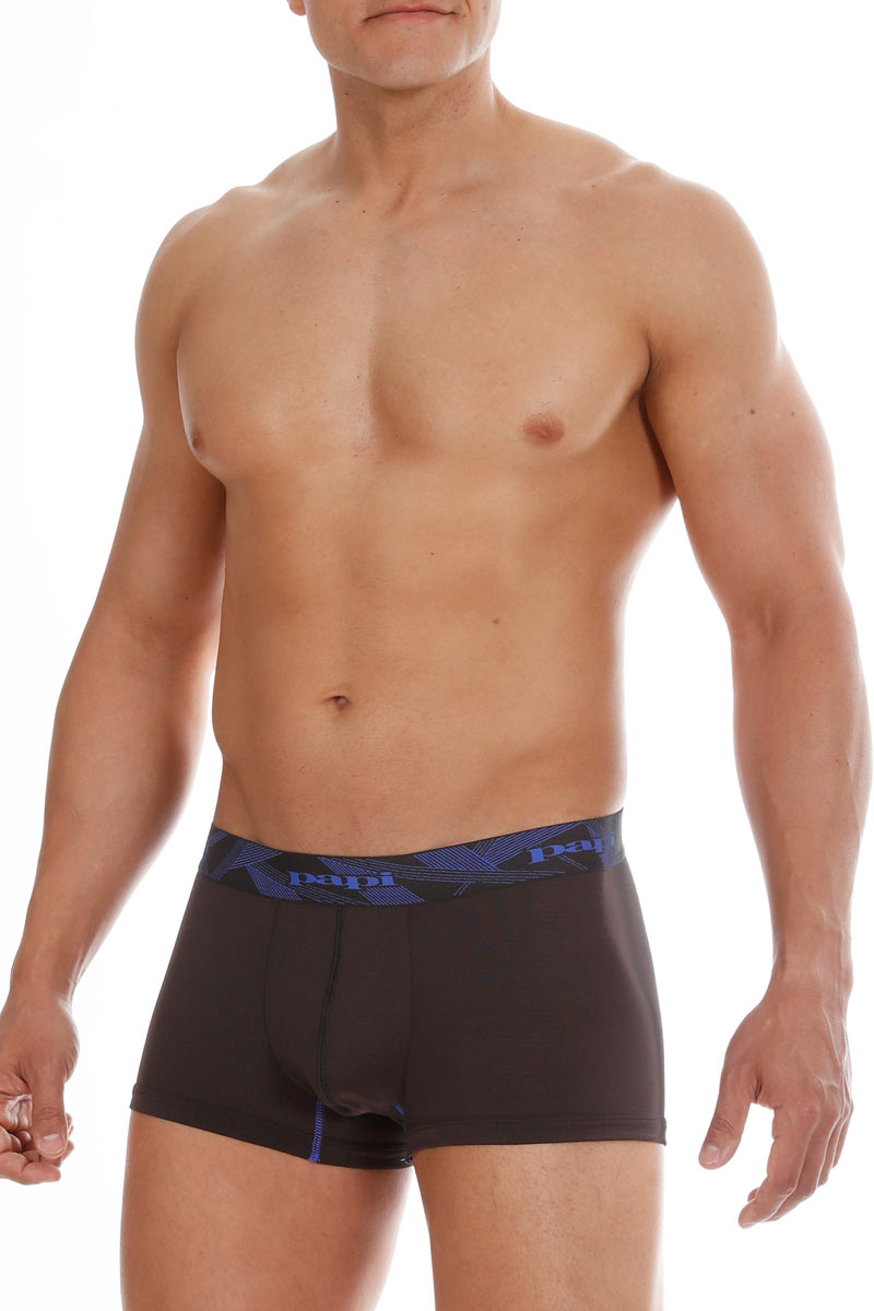 2-Pack Papi Blue & Black Performance Mesh Brazilian Trunks